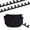 Black, variant on 20Yard Long Elastic Polyester Button Straps Detachable Collar Button Closure For Shirt Dress Jackets Sewing Accessories
