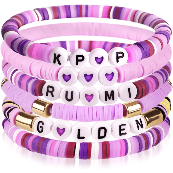 Kpop Bracelet for Teengirls Women, Korea-Pop Bracelet Jewelry Birthday Gift for Fans, Christmas Gifts Cosplay Outfits Decor