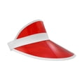 thumbnail image 6 of Nicky Bigs Novelties Clear Colored Plastic Sun Visors Hat - Casino Dealer Poker - Beach Sunhat Tennis Golf Visor for Women, 6 of 8
