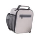 thumbnail image 5 of Bolsas de almuerzo con aislamiento, bolsa de almuerzo con cremallera suave, bolsa de almacenamiento para alimentos, bolsa de picnic para viajes en la gris, 5 of 9