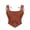 01 Brown, variant on Fewfanhot Shapewear Underwear Vintage Lace Up Tie Front Bustier Shapewear Top Renaissance Corset Tops for Women