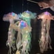 thumbnail image 3 of 5 Piezas de Luz de Noche de Medusas, Lámpara Portátil con Forma de Flor, Luces Colgantes de Medusas para Decoración de Ambientes de Dormitorio, 3 of 5