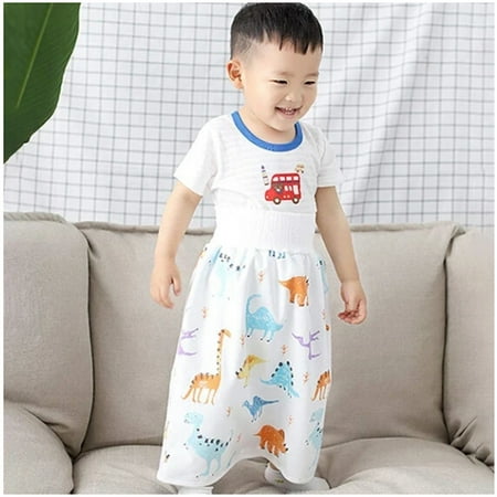 

Huilaibazo Girl s Comfy Skirt in Training 2 Diaper Reusable Baby Shorts 1 Skirt Boy s Boys Pants