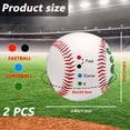 thumbnail image 2 of 2 PCS Pitching Trainer,Training Baseball Pitching Grip Trainers,Finger Placement Markers Baseball Training Equipment for Teenagers Beginners to Learn Multiple Baseball Grips.-Soft/Hard, 2 of 5