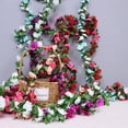 thumbnail image 1 of New 250CM Rose Artificial Flowers Christmas Garland Wedding Home Room Decoration Spring Autumn Garden Arch DIY Fake Plant Vine11 He Qiyong unisex, 1 of 1