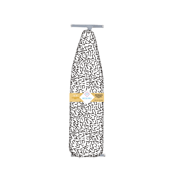 Funda Repuesto para Burro de Planchar Standard Best 137cm X 36cm 100% Algodón + Teflon Máxima Hogar
