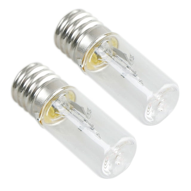 2X UVC áCaros Luces Bombilla de la Lámpara Germicida Ultravioleta DC 10V Bombilla del Tubo de Luz UV E17 3W Lámpara de Cuarzo de Desinfección