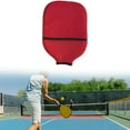 thumbnail image 6 of funtasica Neoprene Cover Protect Your Paddle Zipper Closure Pouch Pickleball Head Cover Racket Protector for Practice Red, 6 of 8