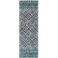 thumbnail image 2 of SAFAVIEH Aspen Maurice Geometric Wool Runner Rug, Blue/Red, 2'3" x 7', 2 of 9