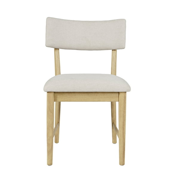 Beck Contemporary Upholstered Split Back Dining Chair (Set of 2)