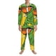 thumbnail image 3 of Fotbe T-Rex Playing Football Pijama de Hombre con Estampado de Manga Larga, Conjunto de 2 Piezas, Ropa de Dormir Suave y Cómoda con Bolsillos-Medium, 3 of 7