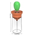 thumbnail image 4 of Glass Olive Oil Dispenser Bottle with Brush 2 in 1 Silicone Dropper Measuring Cooking Oil Dispenser Bottle for Kitchen Cooking BBQ Baking Grill Pastry Brush (1PC Green), 4 of 10