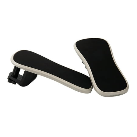 Mind Reader - 2 Pack Wrist Rest Pad Clamps - Gray