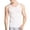 White, variant on Men's Silk Tank Tops Super Absorbent and Breathable Undershir/Sleeveless Silk Classic Shirts,3XL