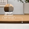 thumbnail image 4 of JONATHAN Y KEATON CUSTOM JUTE 5 x 8 Area Rug, Camden Farmhouse Cottage Border Jute - Natural/Brown, KTN100B-5, 4 of 9