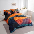 thumbnail image 3 of Feelyou Western Mountain Twin Bedding Sets 7-Piece, Cartoon Animal Bedding Comforter Set, 3 of 8