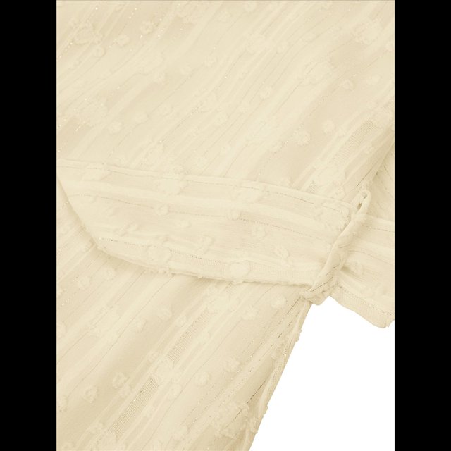 Vestido con Volantes Sin Mangas y Espalda Descubierta Color Albaricoque S
