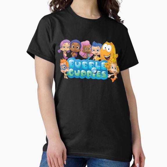 Mens Funny Bubble Guppies Christmas Classic H48853 Unisex T-Shirt, Up to 5XL Available