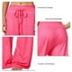 thumbnail image 3 of Loose Pant, Casual Soft Wide Leg Lounge Pant Drawstring Skin Friendly  For Office ANGGREK 2051L, 3 of 6