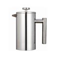 thumbnail image 1 of Stainless Steel French Coffee Maker 600ML Double Wall Insulated French Tea Brewer Coffee, 1 of 5