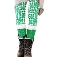thumbnail image 6 of lcziwo Scrunch Butt Leggings for Women 2025 St Patricks Day Stretchy Tight Trousers Casual High Waisted Tummy Control Yoga Pants Green M, Lightning Sale, 6 of 8
