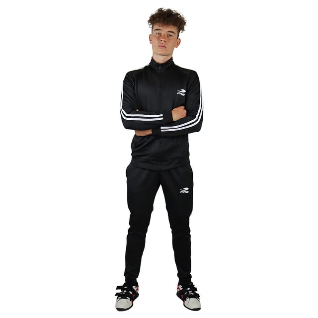 Pants deportivo Sudadera y Chamarra, Varonil, Caballero, Hombre en color Negro Fire Sports Conjunto deportivo/Pants/Negro