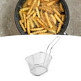 thumbnail image 3 of Cesta Para Freír, Herramienta De Cocina Para Freír, Agarre Cómodo, Acero Inoxidable, Gran Capacidad Con Para Restaurante, 3 of 8