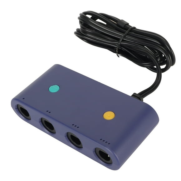 Game Controller Converter, ABS Game Controller Adapter Enhance Gaming Experience 150cm Cable 3 in 1 Boost Function for PC