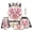 Axolotl Donut, variant on Cartoon Axolotl Backpack School Set 5Pcs with Portable Lunch Bag Pencil Case Lanyard Keychain Fashion Backpack for Kids Teens
