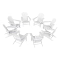 thumbnail image 1 of Portside Chaises Adirondack Classiques d'Extérieur (Ensemble de 8), 1 of 9