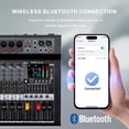 thumbnail image 4 of Audio Interface Mixer BOMGE 4-Channel w/ 256 DSP Bluetooth, 4 of 9