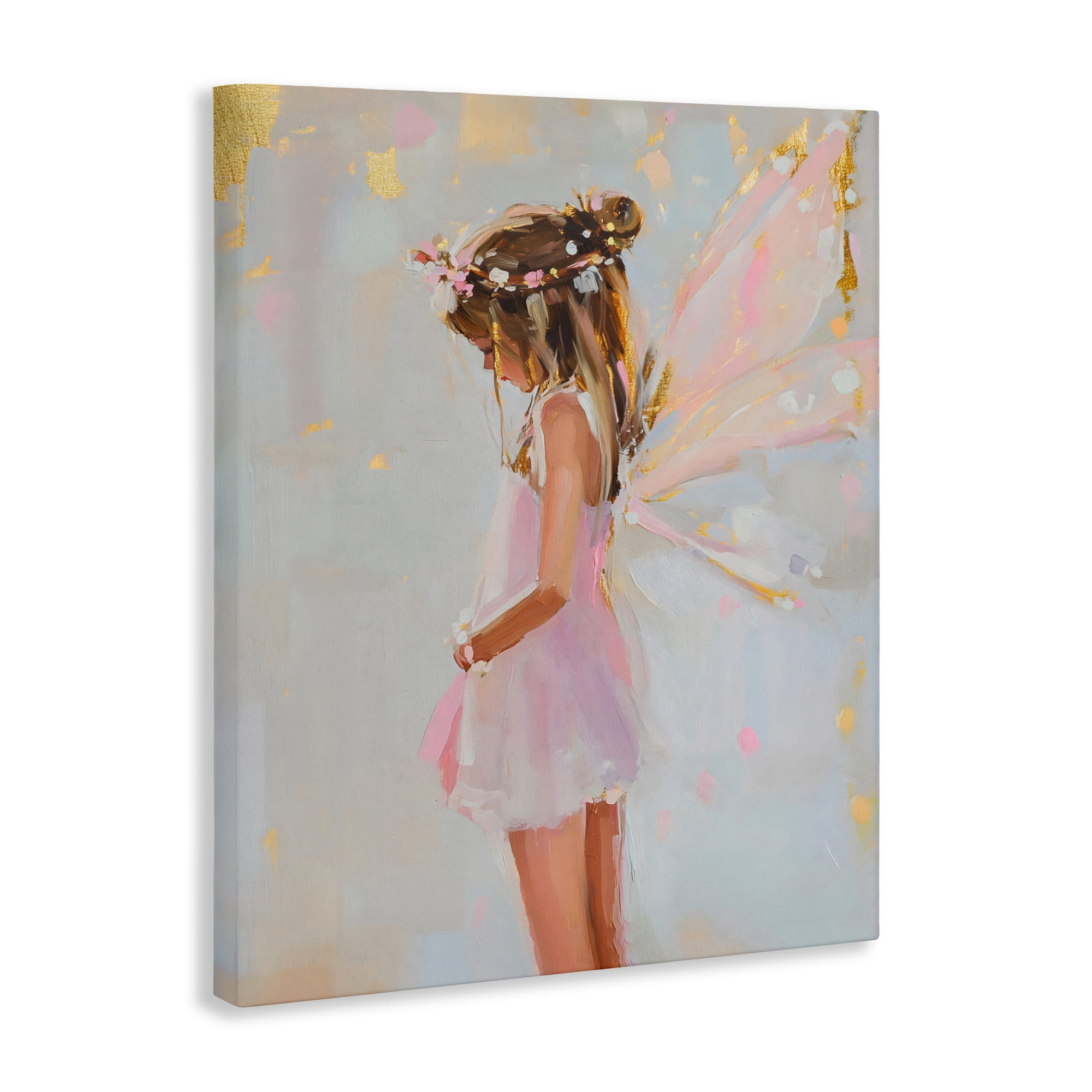 Stupell Industries Youthful Fairy Girl Canvas Wall Art, design by The Prints Vibe