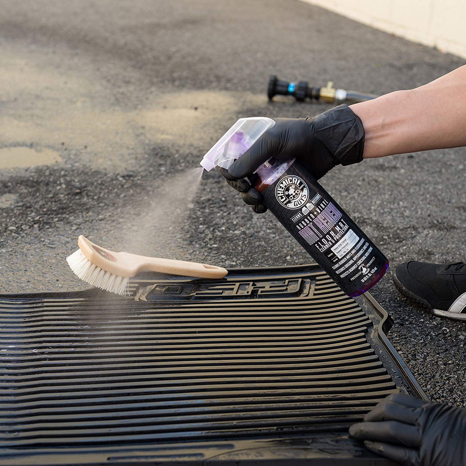 Chemical Guys Mat ReNew Rubber + Vinyl Floor Mat Cleaner & Protectant —  Panda Motorworks