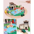 thumbnail image 4 of Juguete de vía férrea para niños Kit de construcción de ciudad ocupada Vías de  para rompecabezas Juguete Edad 3 CUTICAT Juguetes de vía férrea, 4 of 8