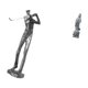 thumbnail image 5 of Figura De Resina De Golfista Moderna, Escultura De Golfista Para Amantes Del Golf, Estante, Club, Granja, Adorno De Piedra Guan Yin, Coleccionable, Decoración Budista De Feng Shui Chino,, 5 of 8