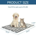 thumbnail image 3 of KROSER Reversible Waterproof Dog Bed Mat for Medium Dogs & Cats, 3 of 8