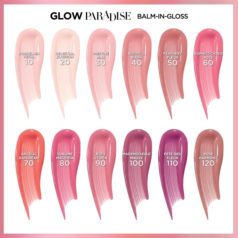 L'Oreal Paris Glow Paradise Lip Balm-in-Gloss with Pomegranate