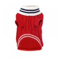 thumbnail image 2 of Wuffmeow Dog Sweaters Thread Turtleneck Dog Cable Knit Puppy Sweater for Cold Weather XXS-L, 2 of 4