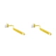 thumbnail image 4 of Monstrate Cepillo de baño flexible Cepillos de limpieza suaves para el hogar curvos de plástico Accesorios de suministro Herramienta de Amarillo 2Conjunto, 4 of 6