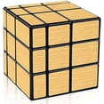 thumbnail image 1 of Holy Hand Cube 3x3 Speed Cube Golden Mirror Block Cube 3x3x3, 1 of 5