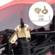 thumbnail image 5 of 2 piezas de nudillos de dirección de latón, nudillo de dirección de latón para AXIAL SCX24 AXI90081, contrapeso de nudillo de dirección, 5 of 5