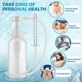 thumbnail image 2 of HailiCare aginal Douche Enema Cleaner- 300mL Cleaning System Portable Kit with 2 Nozzles, 2 of 9