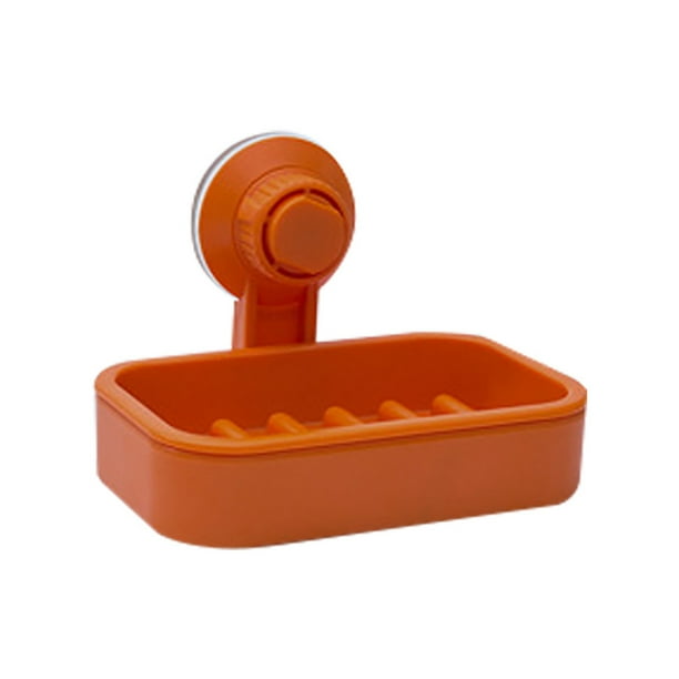 Suction Soap Dish For Bathroom Plastic Cup Holder Shower Powerful