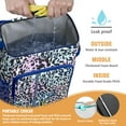 thumbnail image 3 of Cheetah Pattern Cooler Backpack - Fashion Insulated Lunch Bag with 20L Capacity, Lightweight & Durable for Outdoor Adventures, 3 of 5