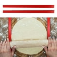 thumbnail image 3 of Silicone Measuring Dough Thickness Strips 18Inch,Rolling Pin Guides Set,Spacers Sticks for Baking,Pizza,Pastry,3 Size, 3 of 10