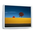 thumbnail image 2 of Designart "Sunset Horizons Endless In Prairies I" Prairies Floater Framed Wall Art Living Room, 2 of 5