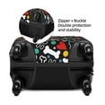 thumbnail image 2 of Disketp Cute Puppy Footprints Elastic Travel Luggage Cover Travel Suitcase Protective Cover For Trunk Case Apply To 18''-32'' Suitcase Cover-Small, 2 of 7