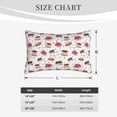 thumbnail image 4 of Daiia Birthday Cake Bedding Waterproof Pillow Protector Zippered Queen – Bed Bug Proof Pillow Encasement-20"x30", 4 of 6