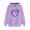 Purple, variant on DDAPJ pyju Womens Heart Print Hoodie 2023 Fall Fashion,Loose Casual Drawstring Pullover Hoodie for Cat Lover Oversized Long Sleeve Hooded Sweatshirt with Kangaroo Pocket