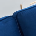 thumbnail image 5 of Modern Velvet Fabric Sofa 71" Bule, 5 of 9